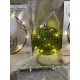 Super fint Jule lot med 2 Lys Ringe med 10 led og Deco Ø 20 cm