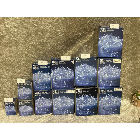 Luksus LED Pakken med 12 pakker LED Lys Wire