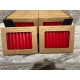 1kasser luksus jule lys i den rigtige farve i 10 cm & 20 stk i hver kasse fra H&S.