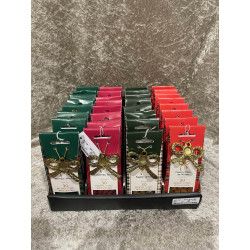 Salg af 1 Display med 32 luksus pakker Jule Dufte med Metal Deco fra Nordic Moss
