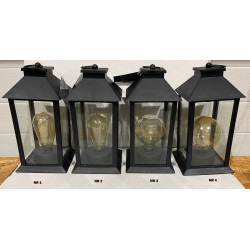 store Super fine Jule LED Lanterner med store pære
