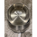 hunde mad / vand skåle i Metal.
