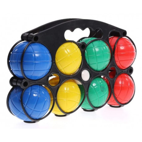 BOULES SÆT, PLAST, 8 KUGLER, PETANG
