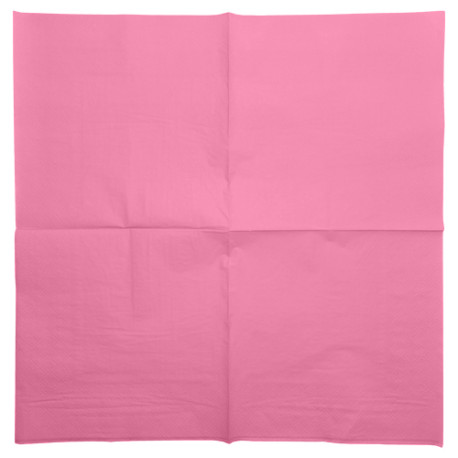 PAPER NAPKINS PINK 20-P