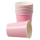 PAPER CUPS PINK 8-P
