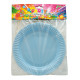 PARTY PAPER PLATE 23,5 CM LIGHT BLUE 8-P
