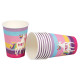 PAPER CUPS UNICORN 8-P