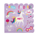 PAPER NAPKINS UNICORN 16-P