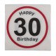 Papir servietter 30.år Fødselsdag.
