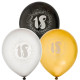 BALLOONS 12" 18TH BIRTHDAY 6-P