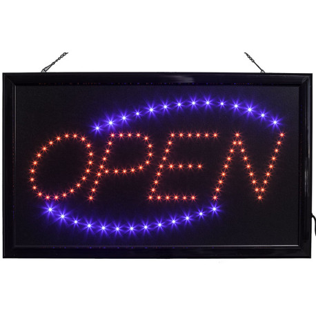 LED LYSSKILT OPEN 2