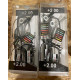 luksus læse Briller med styrke i stål og plast i 2.stk pakke