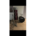 Brugt Tama Rockstar Trommesæt med lidt tilbehør