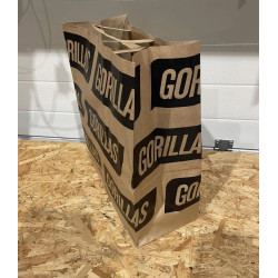 kraftige Papirs poser med hank