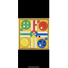 Rejse Ludo i str 25X25.cm