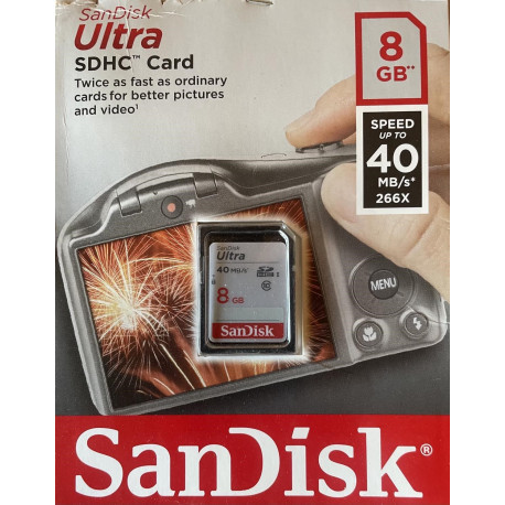 SanDisk Ultra SDHC Card 8.GB