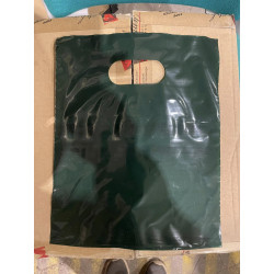 1000 plastik poser i farven grøn