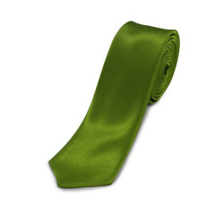 Olivengrønt Slips 5cm