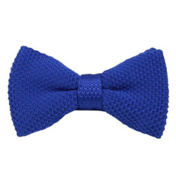 Blå Strikket Butterfly