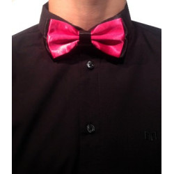 Pink/Sort Tofarvet Butterfly