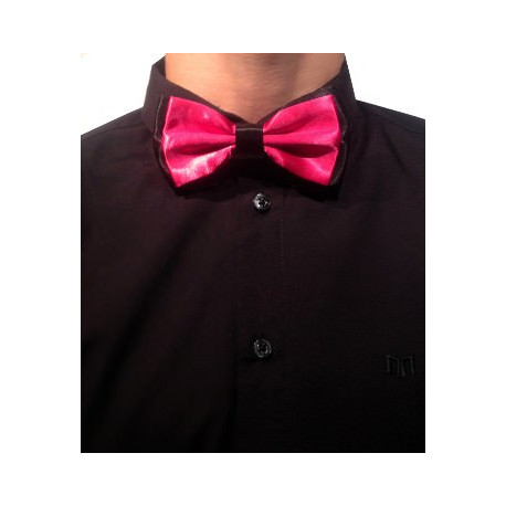 Pink/Sort Tofarvet Butterfly