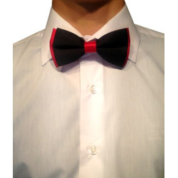 Sort/Rød Tofarvet Butterfly