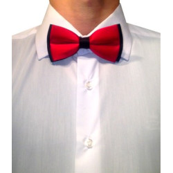 Mørkerød/Sort Tofarvet Butterfly