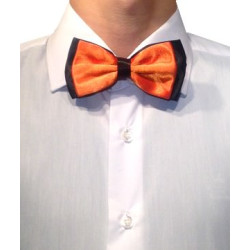 Orange/Sort Tofarvet Butterfly