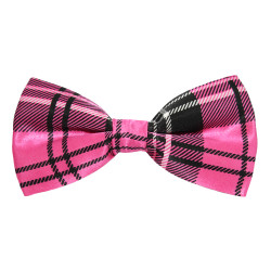 Pink/Sort Mønstret Butterfly