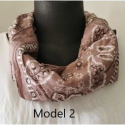 Bandana i 100% Bomuld Model 2