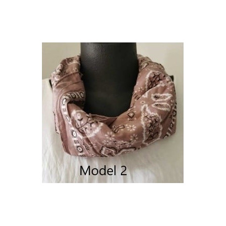 Bandana i 100% Bomuld Model 2