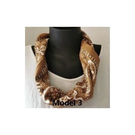 Bandana i 100% Bomuld Model 3