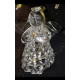 1 Pakke med 6 super søde Jule glas Deco  figur til ophæng