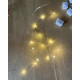 LED Wire på 2.m med 20.LED Lys & med flere lys funktioner
