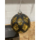 Decorative Lightning i Glas med led lys  D 12 cm