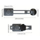 720 Roterende magnetisk biltelefonholder i Metal