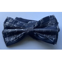 Super flot Musik Butterfly i Sort / Hvid
