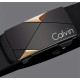 CALVIN Herrebælte med Automatisk spænde med minimalistisk design i Black / Gylden