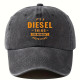 Vintage unisex baseball cap med justerbar rem i farven Grå
