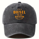 Vintage unisex baseball cap med justerbar rem i farven Grå