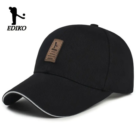 Justerbar Cap i Sort Perfekt til Golf & Udendørs brug