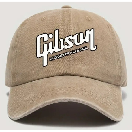 Elegant Gibson Baseballkasket i høj kvalitet i farven Kaki