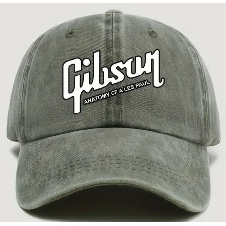 Elegant Gibson Baseballkasket i høj kvalitet i farven Sortgrøn