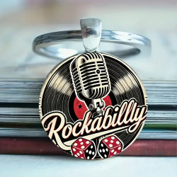 Rockabilly - Elegante Zink Legering Kuppel Vedhæng NR 10