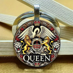 Queen -  Løve & Krone Design med Dronning tekst Design - NR 15