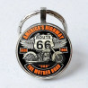 US Route 66 - Elegante Zink Legering Nøglering  - 32