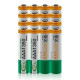 Den Komplette Batteri Pakken med  AA+AAA genopladelige batterier 1.2V AA3000MAH+AAA1350mAh