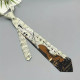 Herre Slips med Klassisk Violinprint i Stilfuld Polyester