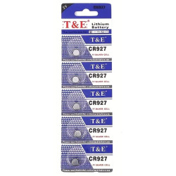 10 stk. Cr927 3V lithium batterier
