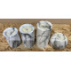 1 Sæt med 4.stk Super fine led stager fra H & S